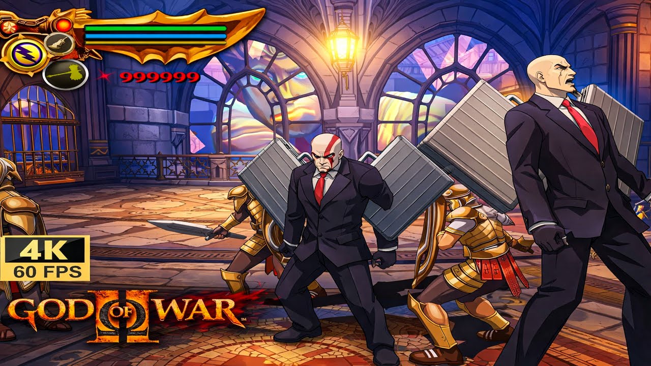 God of War 2 | Business Suit Kratos | Vertical Gameplay 2 |  4k HDR 60fps