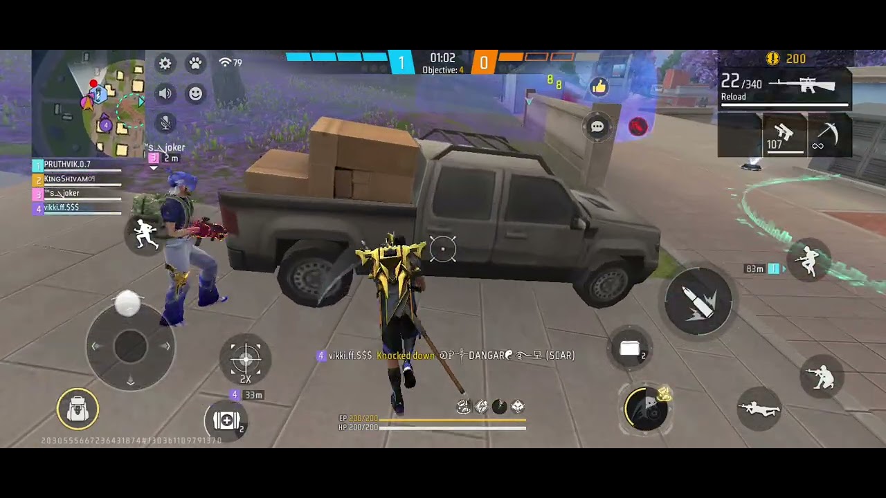 FREE FIRE CS RANKED GAMEPLAY 🔥 | Intense Clash Squad Match | Realgamer1million#ff