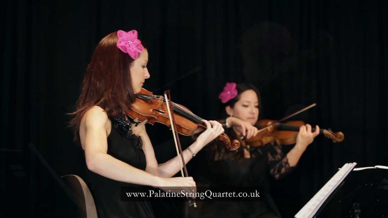 Palatine String Quartet perform Gabriel's Oboe by Ennio Morricone