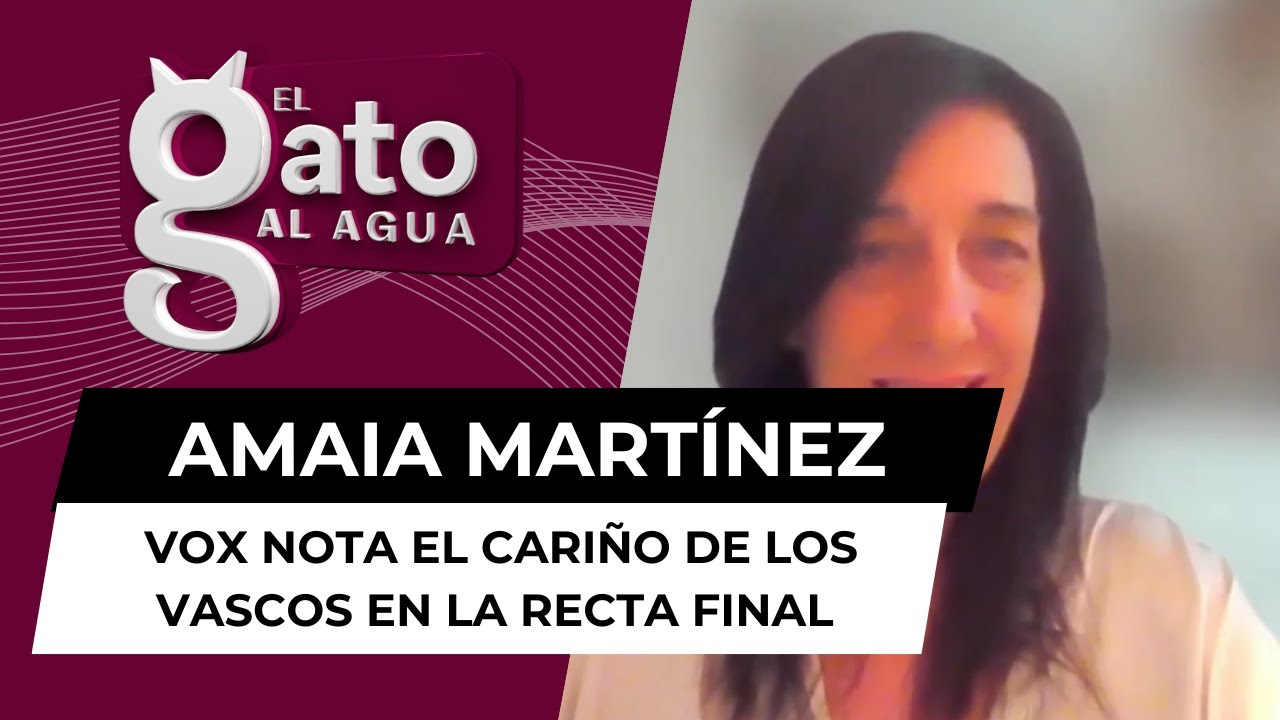 VOX nota el cariño de los vascos en la recta final | Entrevista Amaya Martínez