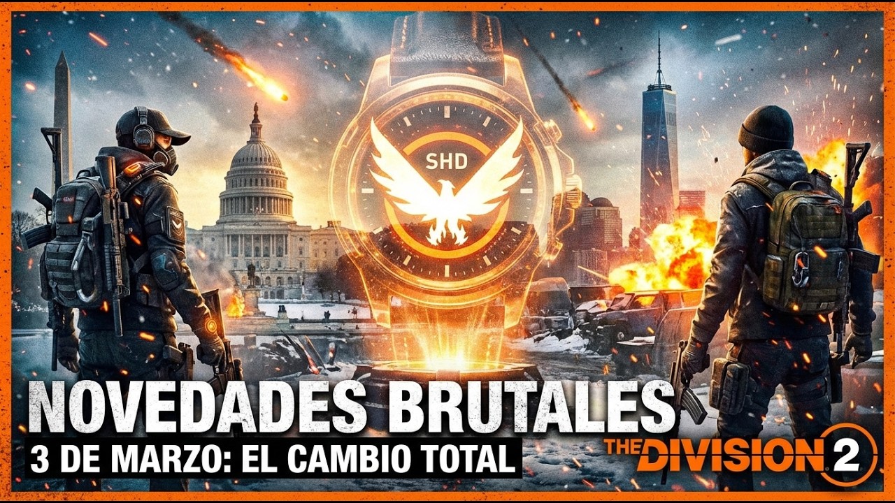 Mañana se define The Division 2: AÑO 8, Modo Realista, drops y el 90% de TD1
