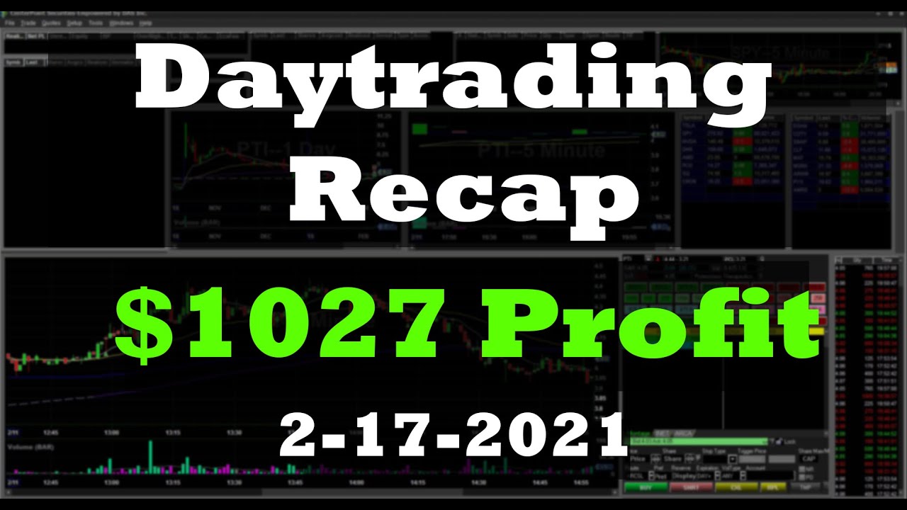 +$1027 on ONTX VISL QS ADXS Daytrading Recap Top Stocks