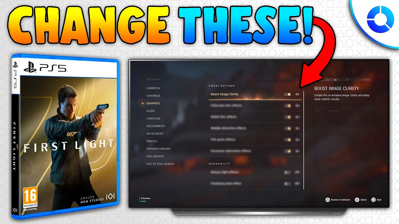 Change These 007 First Light Settings Before Playing!