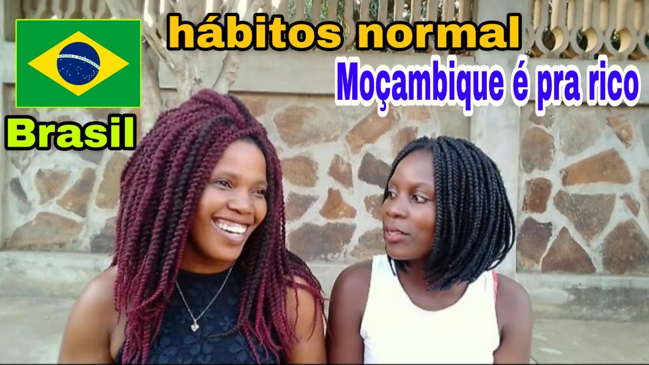 HÁBITOS BRASILEIRO QUE É NORMAL NO BRASIL EM MOÇAMBIQUE É PRA RICO OU CELEBRIDADES 😱