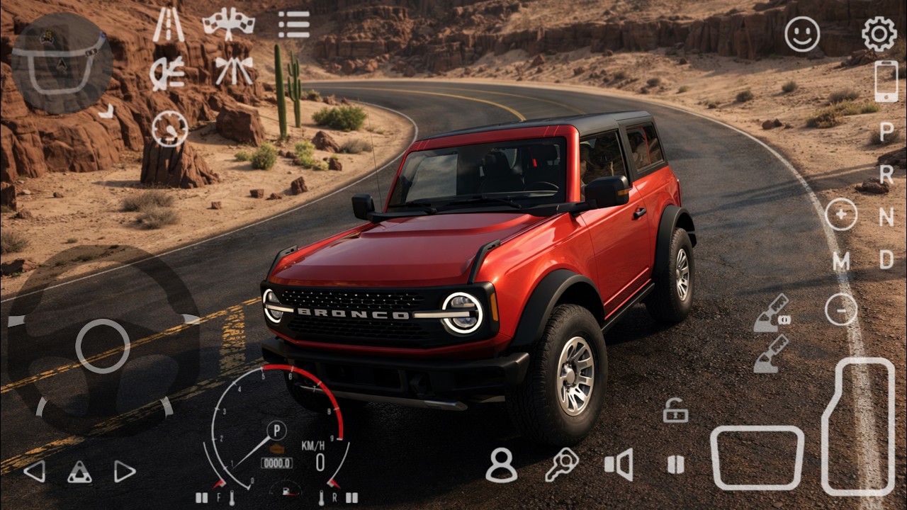Ford Bronco Driving 4K🚗❤️‍🔥 - Car Parking Multiplayer 2