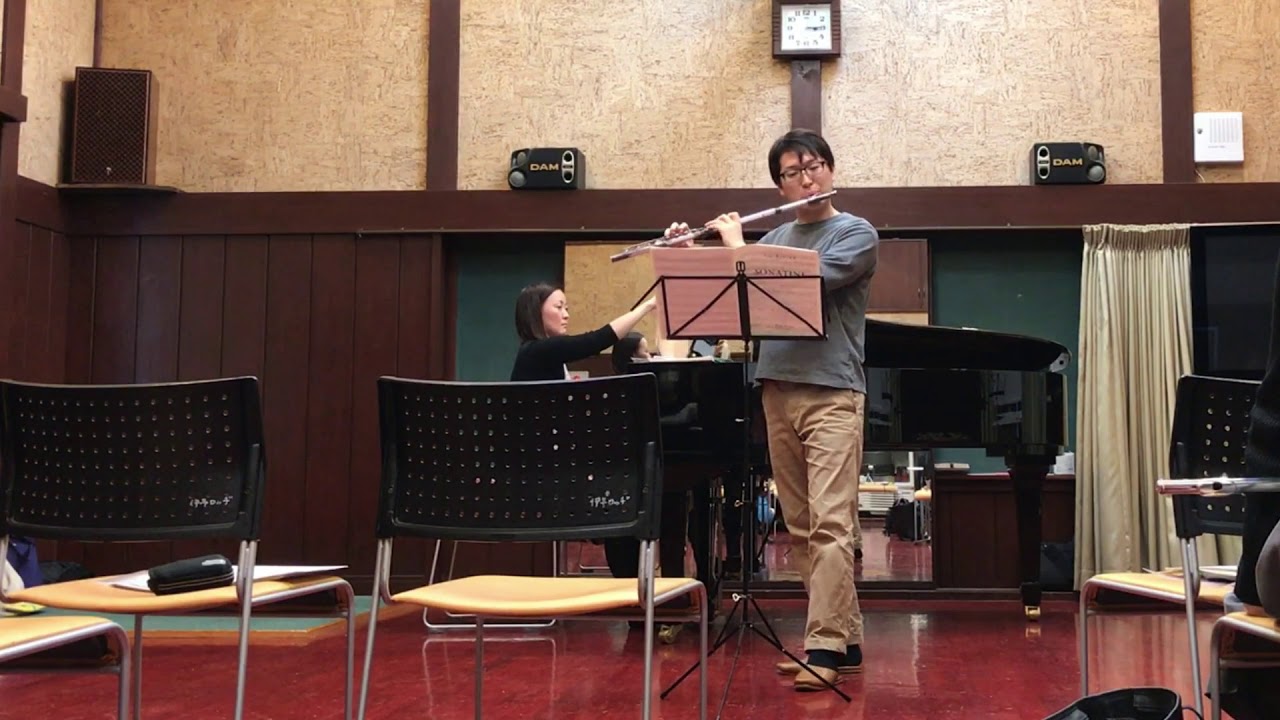 Rivier Sonatine リヴィエ：ソナチネ  フルート神田勇哉