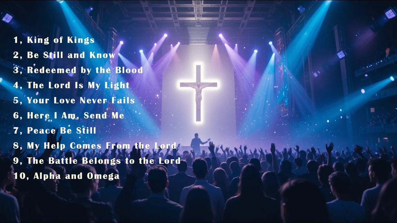 NON-STOP GOSPEL WORSHIP 🙏 Spirit-Filled Church Praise | King of Kings to Alpha & Omega