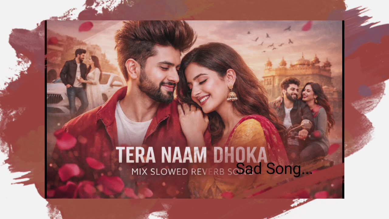 Tera Naam Dhoka 💔 | Mix Slowed Reverb Song | Sad Love Vibes...