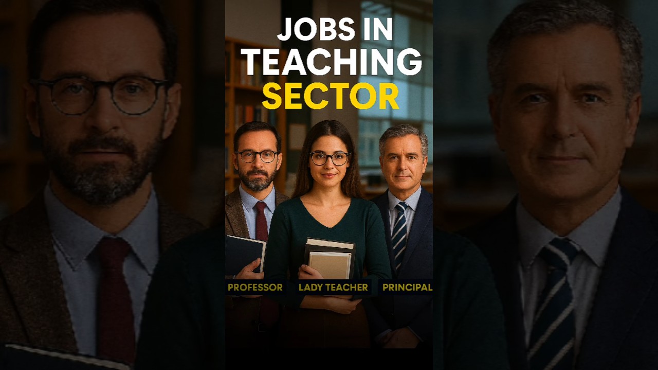 Top 5 High salary government jobs in teaching sector
