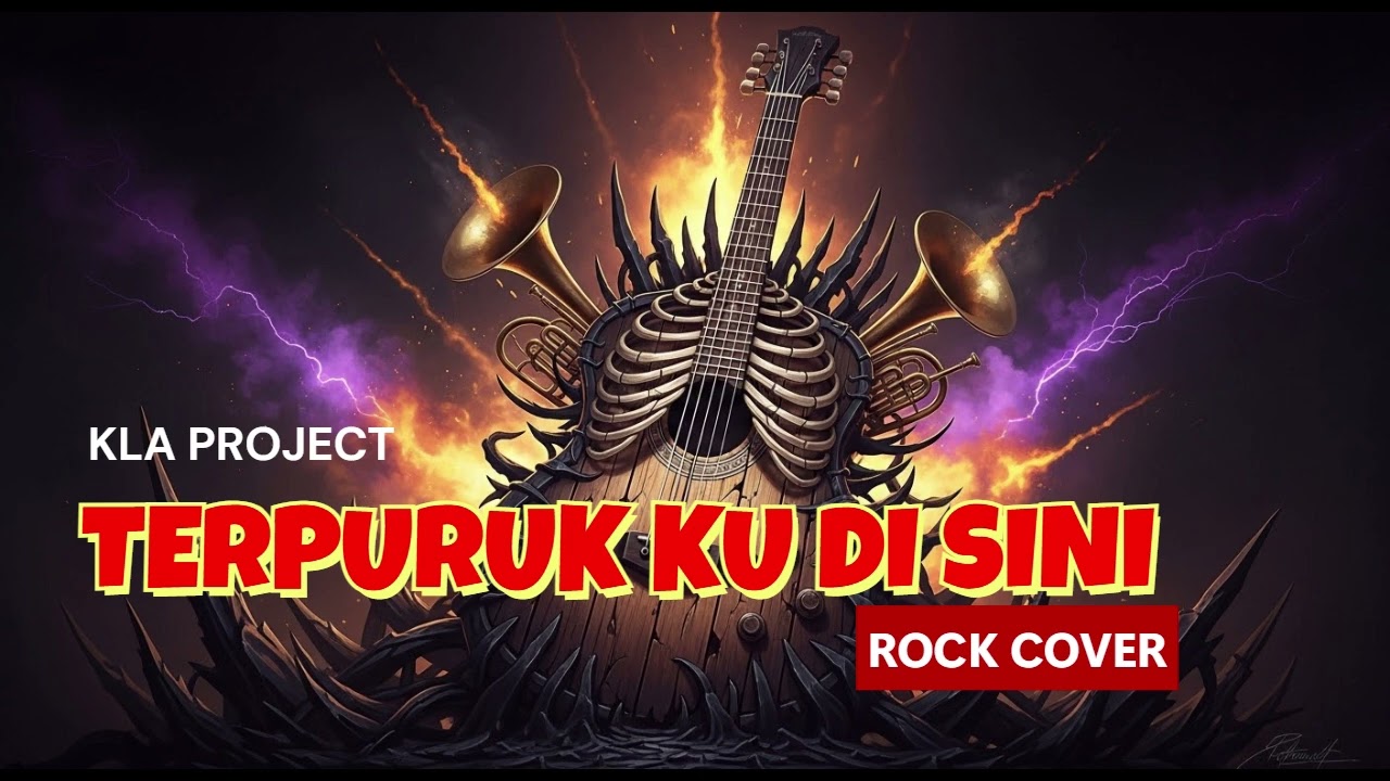 TERPURUK KU DI SINI ROCK COVER