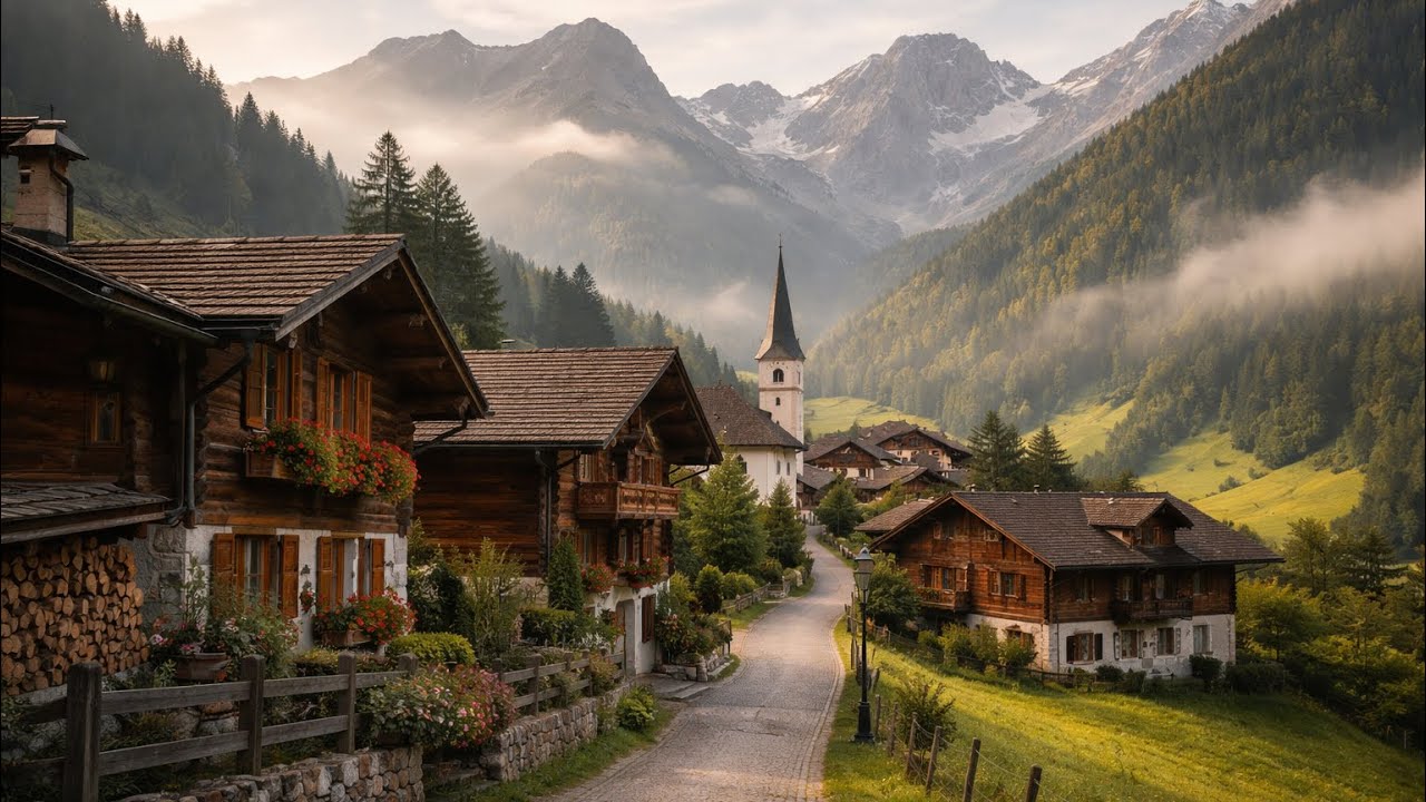 Lauterbrunnen Between Three Legendary Mountains — Eiger, Mönch, Jungfrau