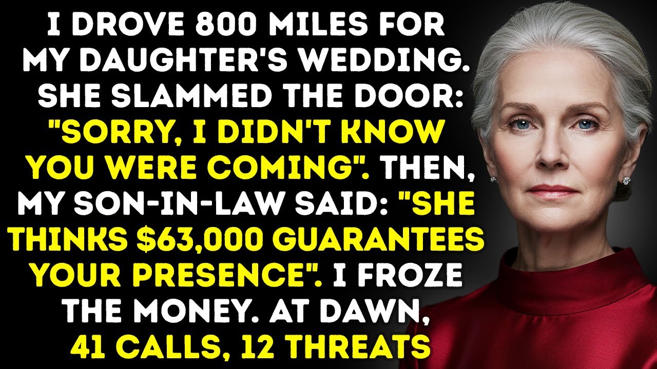 I Drove 800 Miles For A Wedding — Then My Daughter Told Me She Didn’t Know I Was Coming…