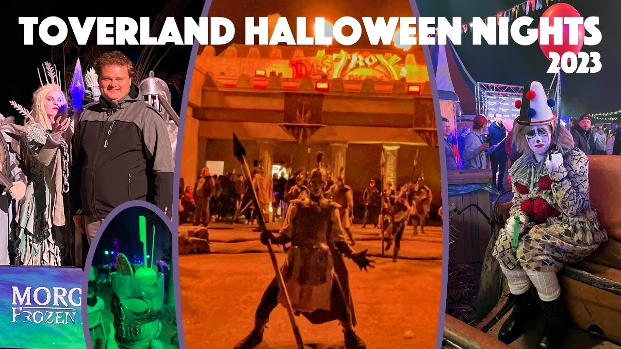 Toverland Halloween Nights 2023 - Nieuw spookhuis Now You're Mine! - Toffe Scare Zones - Snacks!