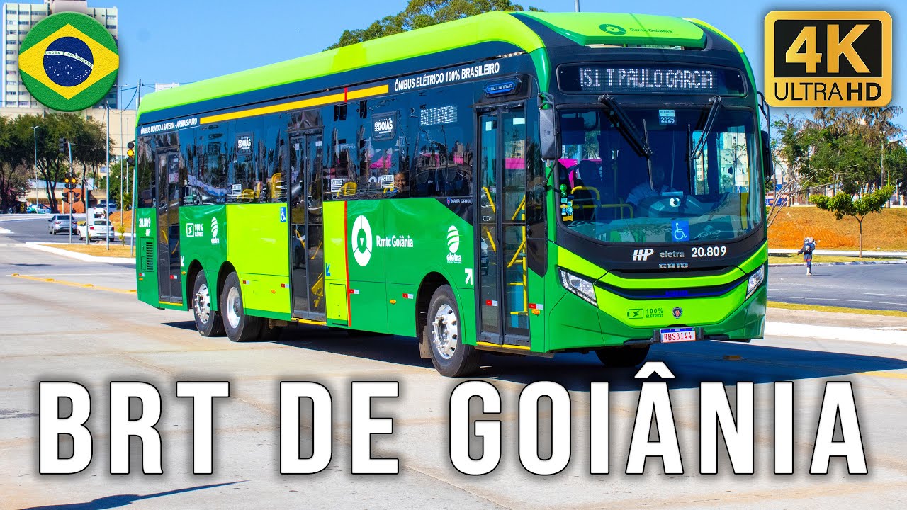 Novo Bus Rapid Transit (BRT) Norte-Sul de Goiânia/Goiás - Eu Fui Conferir #170