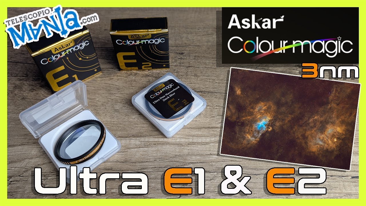 👉 Askar ColourMagic Ultra E1 y E2: ¿Los Filtros Definitivos? Adiós Contaminación Lumínica🔭