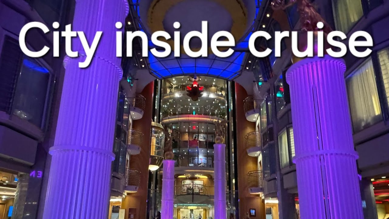 City inside Royal Caribbean,Freedom of the Seas, April 2024