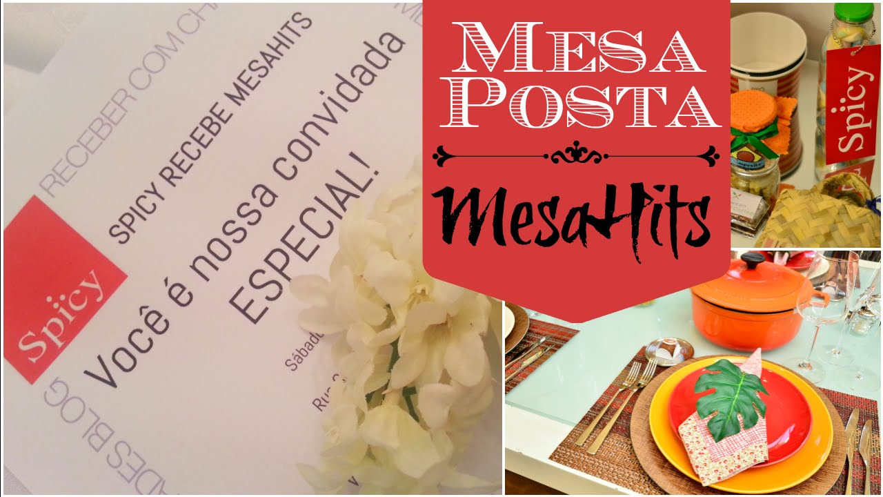 Evento MesaHits - Tour pela Spicy - Presentinhos