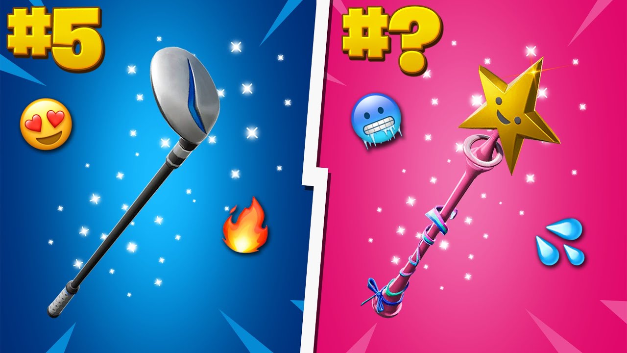 10 Most TRYHARD Pickaxes In Fortnite! (Chapter 2 Season 3 Sweaty Pickaxes)