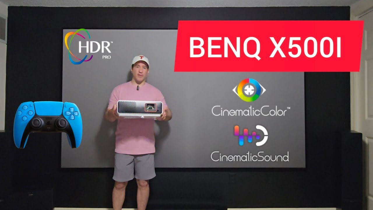 BenQ X500i 4K Gaming Projector Review/Demo #4k #projector #gaming #gameplay