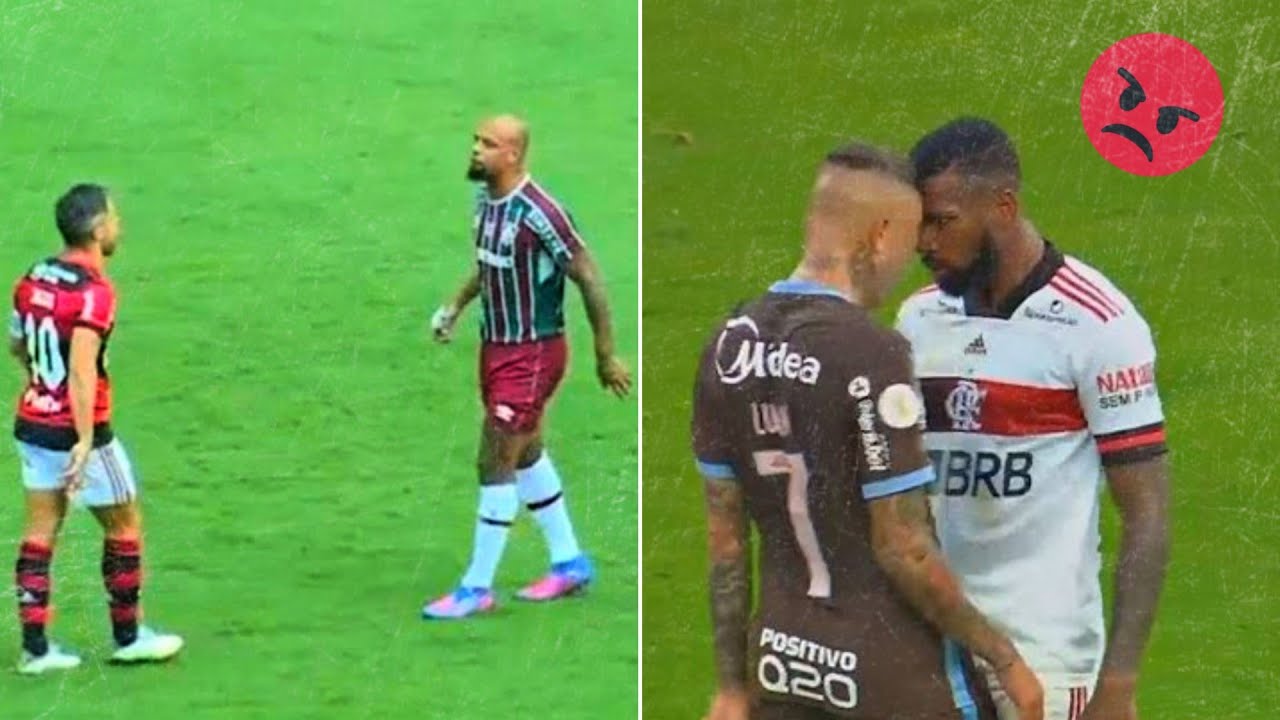 QUANDO OS JOGADORES DO FLAMENGO PERDEM O CONTROLE