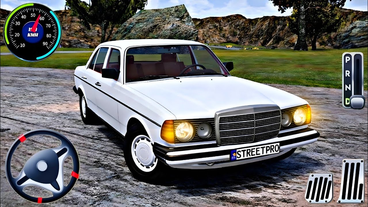 Classic Mercedes-Benz Real City Driving 🚗 | StreetPro Car Driving Simulator | Android Gameplay