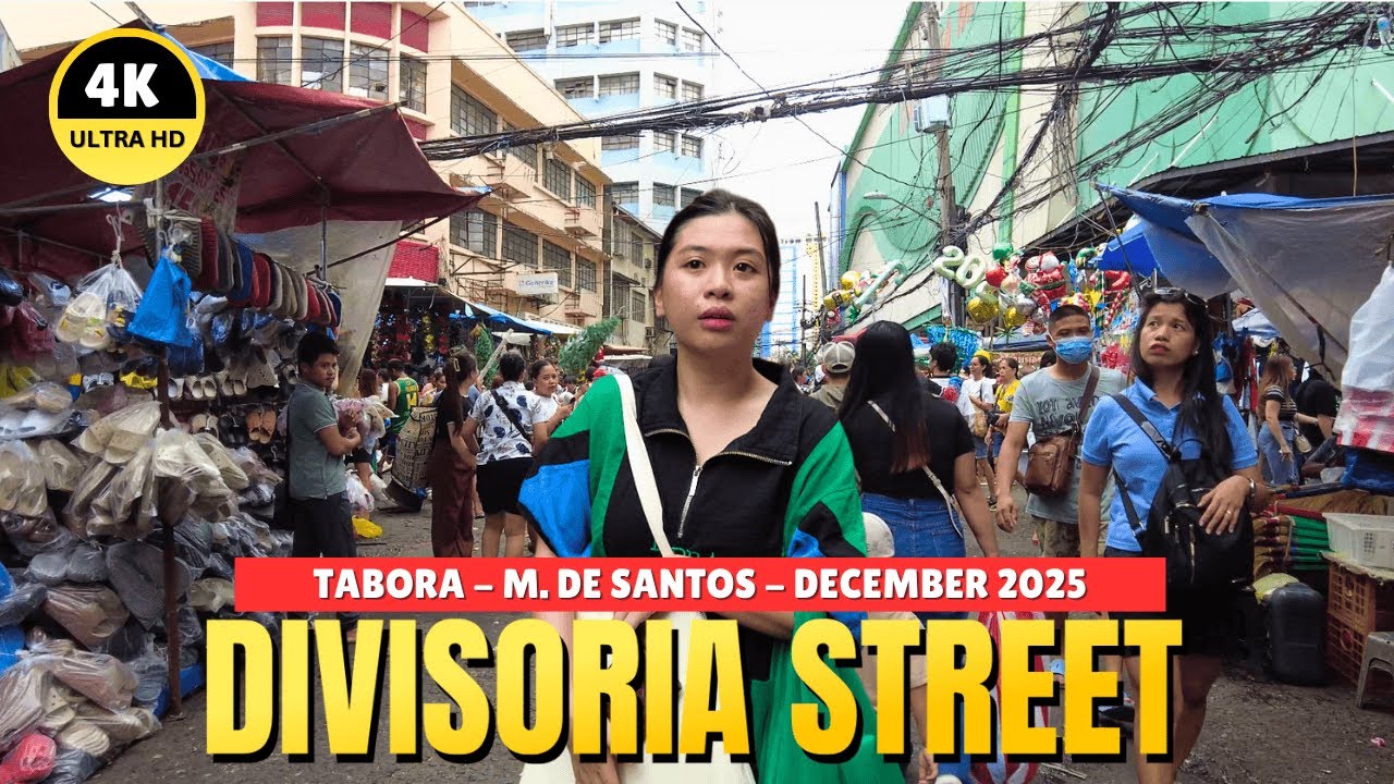 [4K] DIVISORIA HOLIDAY FINDS 🛍️ Christmas Gifts at CM Recto – Tabora – M. De Santos