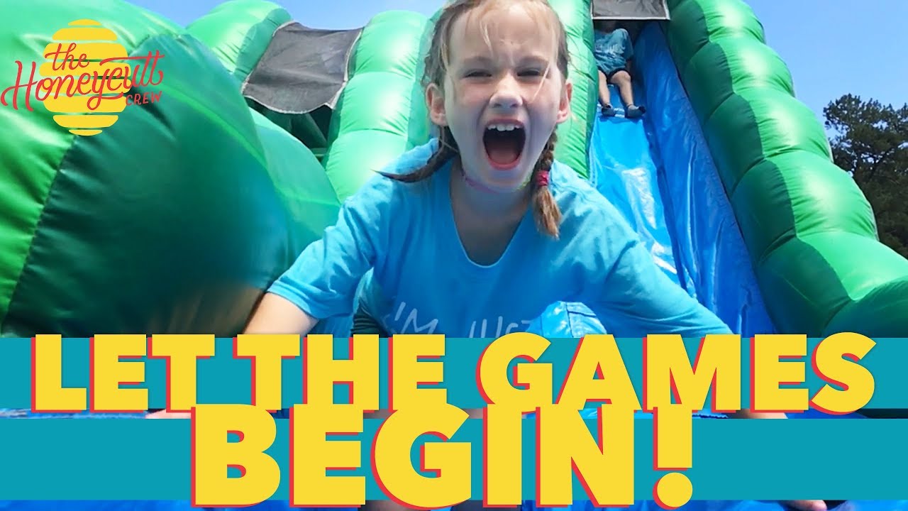 FIELD DAY! aka The Hunger Games for Kids - The Honeycutt Crew - mini vlog