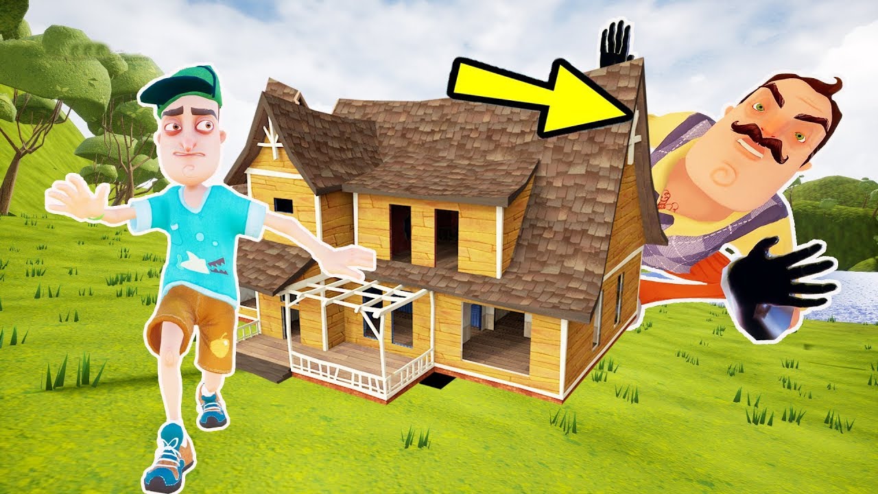 GİZEMLİ DAĞ EVİNİN SIRRI NE ? 😲 Hello Neighbor Best Mods