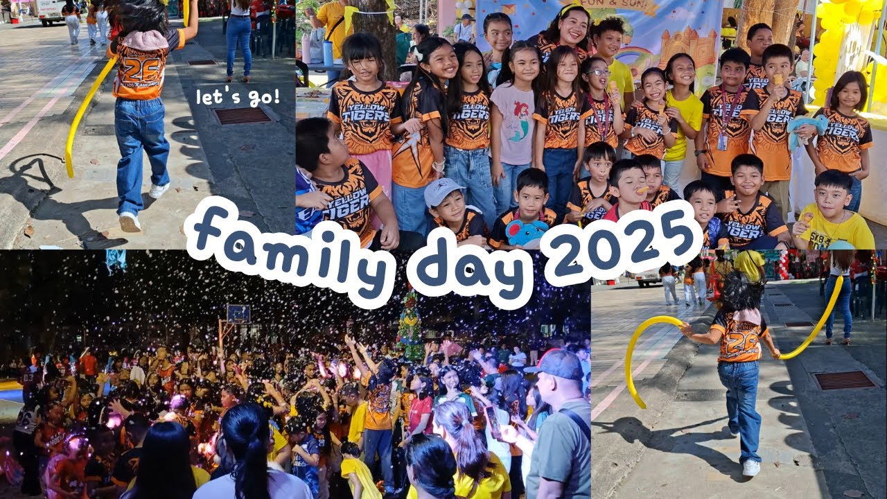 FAMILY DAY 2025 🎉 | Pinoy School Tradition & Event Highlights Vlog