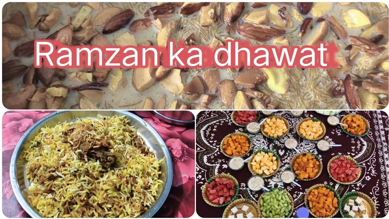 Ramzan ka dhawat కి ఏంఏం చేసానో చూడండి #ఫుడ్#cooking#ytstudio subscribe my channel@AshaThahir77 