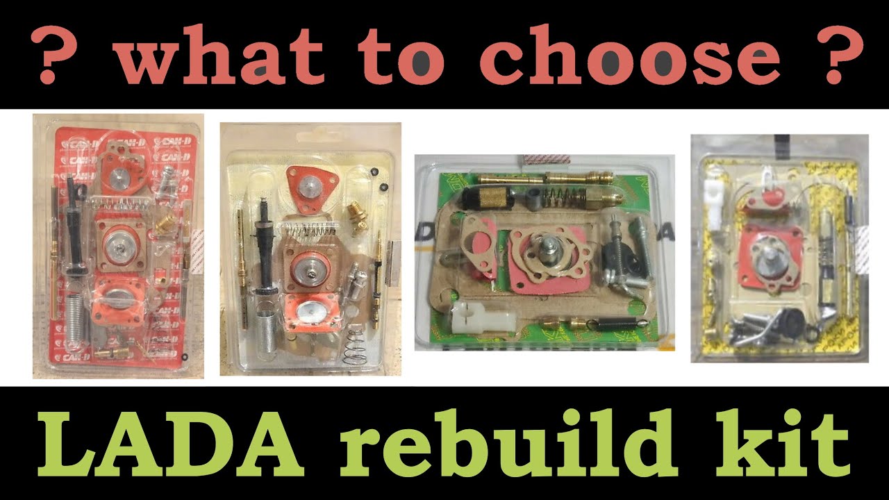 What to choose LADA rebuild kit? + air and fuel jets simple calipers