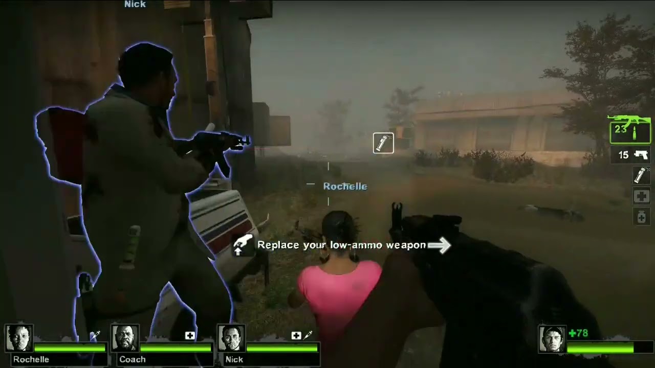 Left 4 Dead 2 Hard rain second part