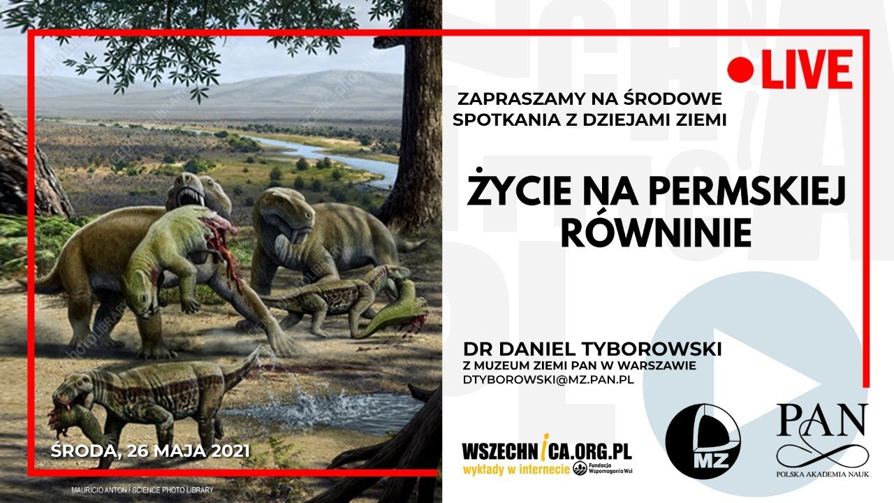 Życie na permskiej równinie  / Dr Daniel Tyborowski