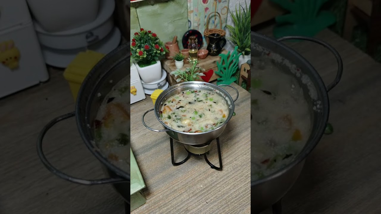 Highlight 48:04 - 53:04 from Minatastic Miniature Cooking is live!  Mini Cooking Upma