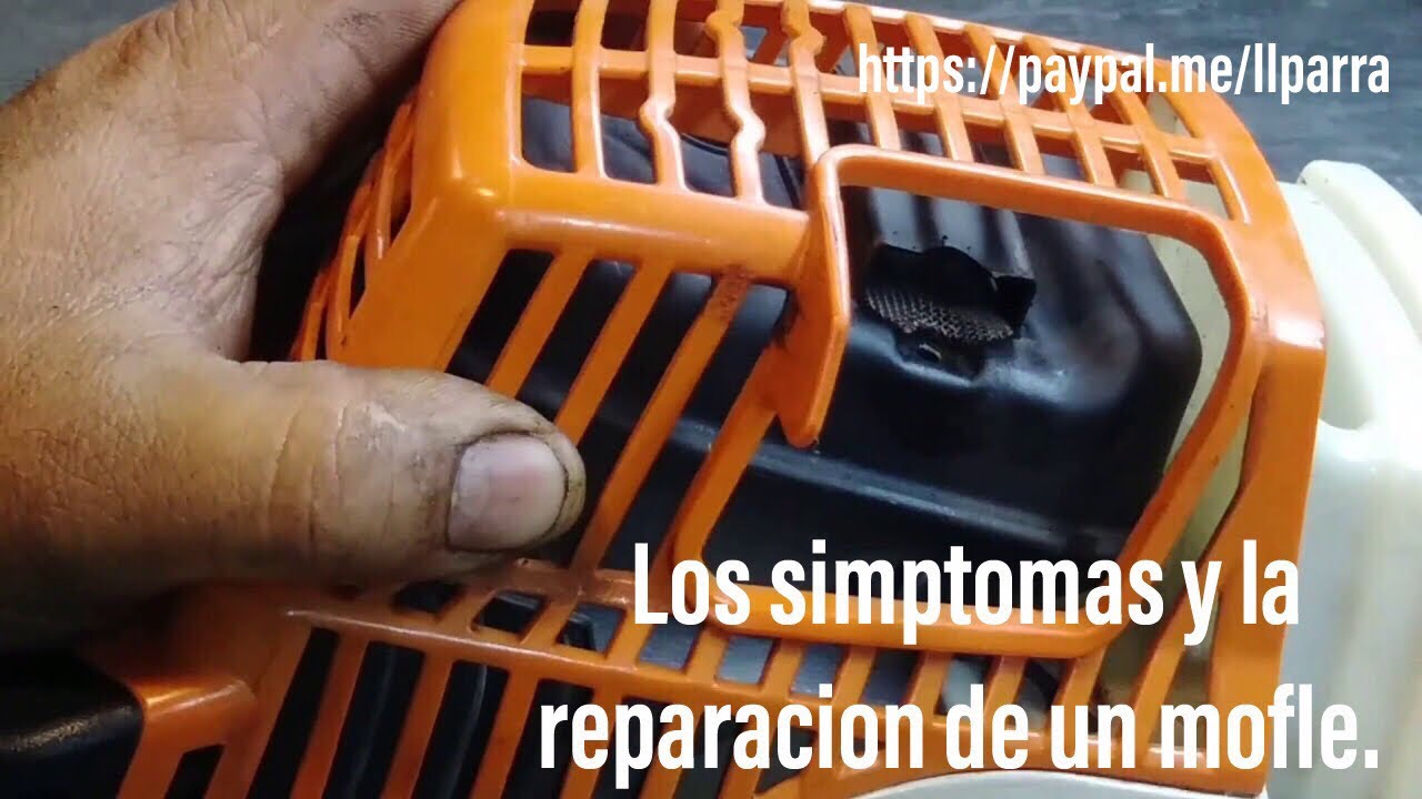 RDMJ.STIHL KM 94R. Los simptomas y la reparacion de un mofle.