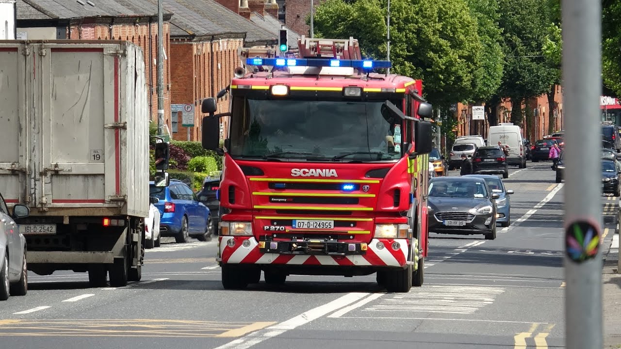TRAINING RUN: Dublin Fire Brigade DTA seen on a training run