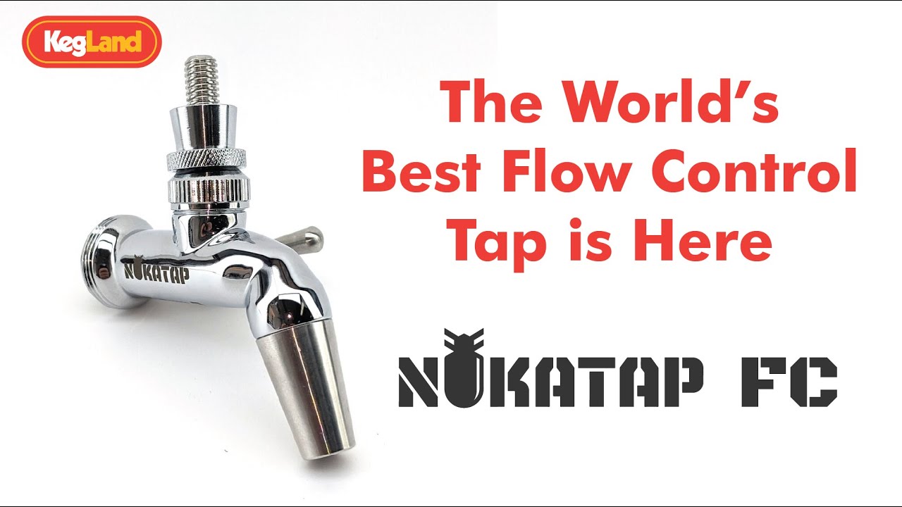 The BEST forward sealing flow control beer tap now has spring return - Nukatap FC is HERE!