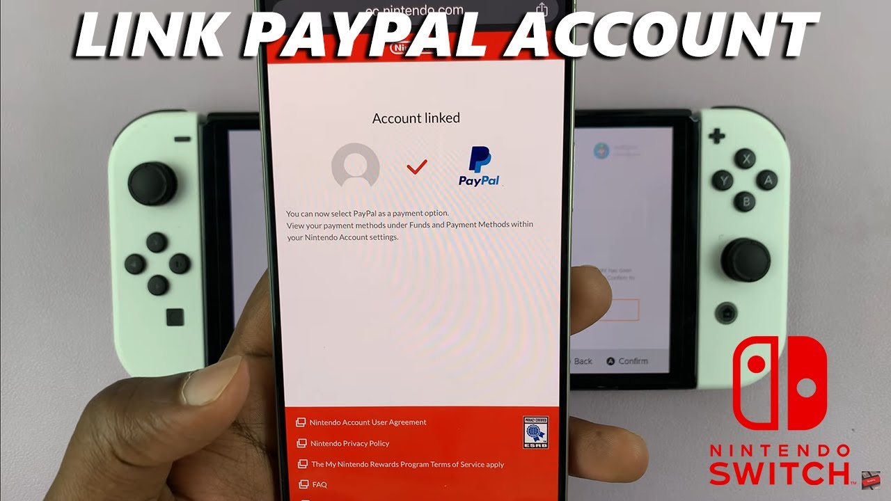 How To Add PayPal Account As Payment Method On Nintendo Switch