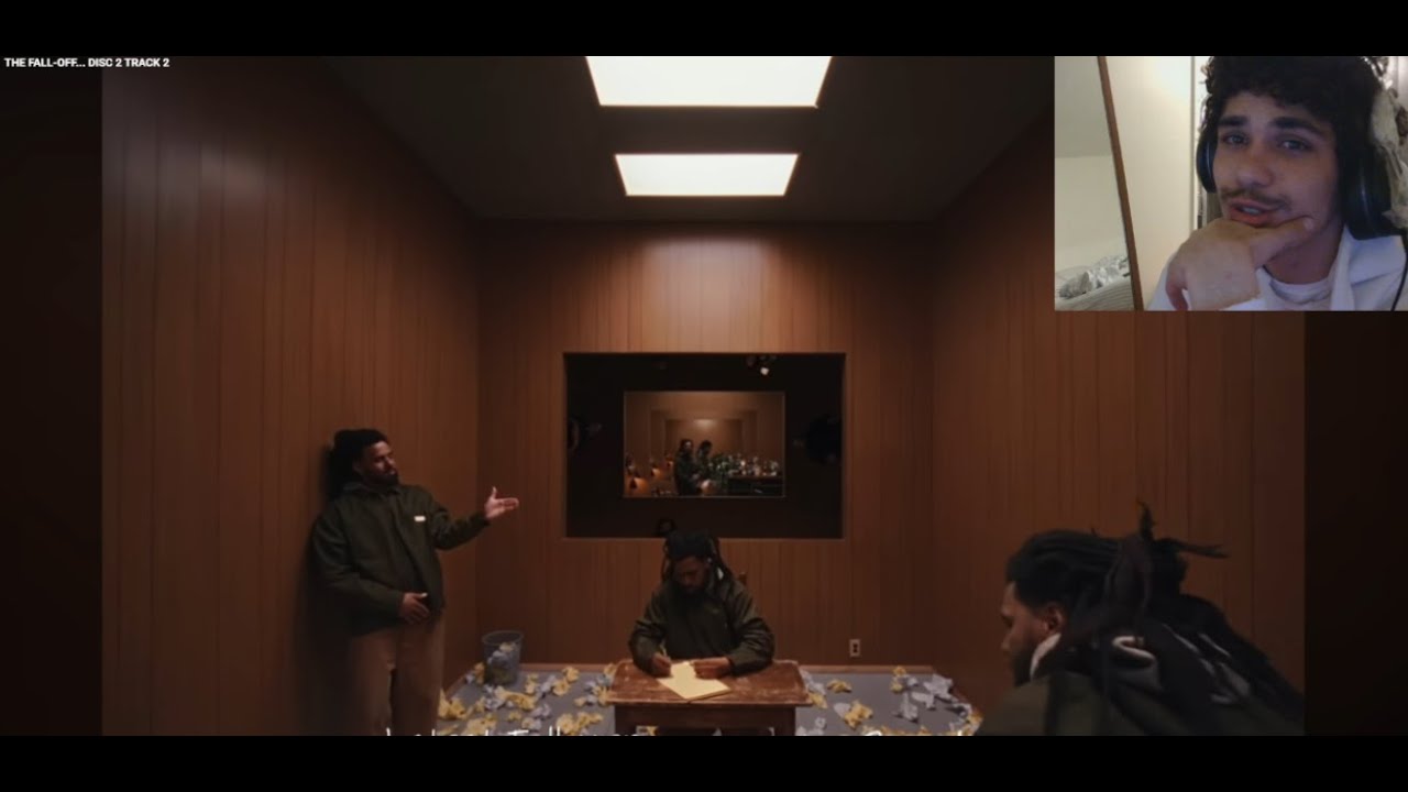 THE FALL OFF IS HERE!!! J Cole The Fall Off Disc 2 Track 2 Music Video Reaction