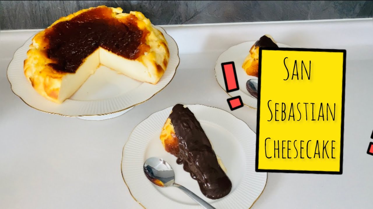 🇪🇸San Sebastian Cheesecake Tarifi/ Nasıl Yapılır ?✅😍طرز تهیه چیز کیک سن سباستین