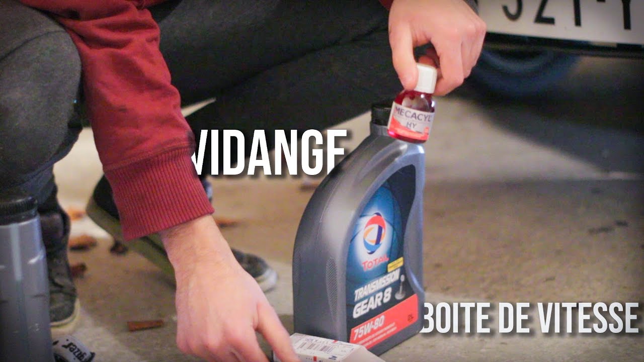 Vidange boite de vitesse de ma Peugeot 206 RC !