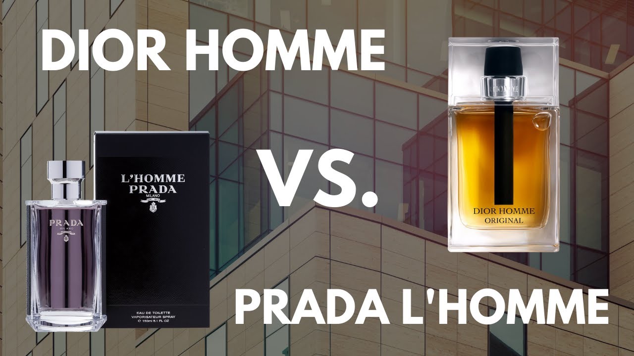 Dior Homme vs. Prada L'Homme COMPARISON | The Nostril