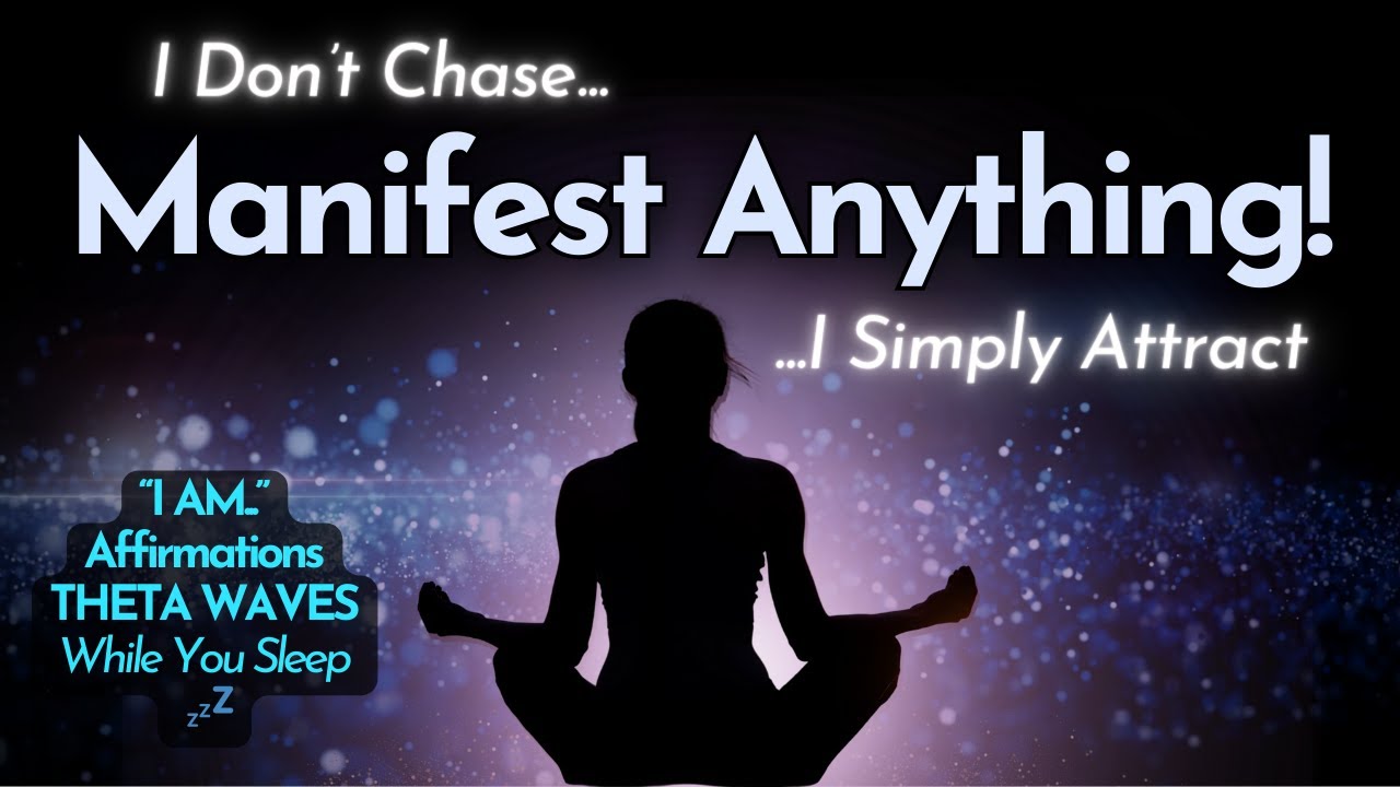 BECOME A SUPER ATTRACTOR 🌟  I AM 🌟 Manifest all your Desires EFFORTLESSLY While You Sleep💤
