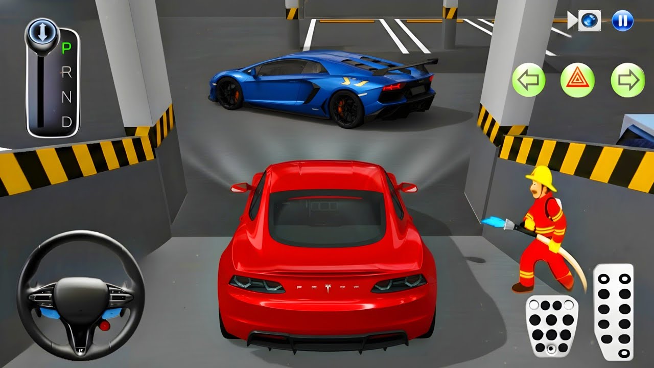 New Kia Pickup Truck Stuck in Parking Garage | 3D Driving Class 2026 Car Game