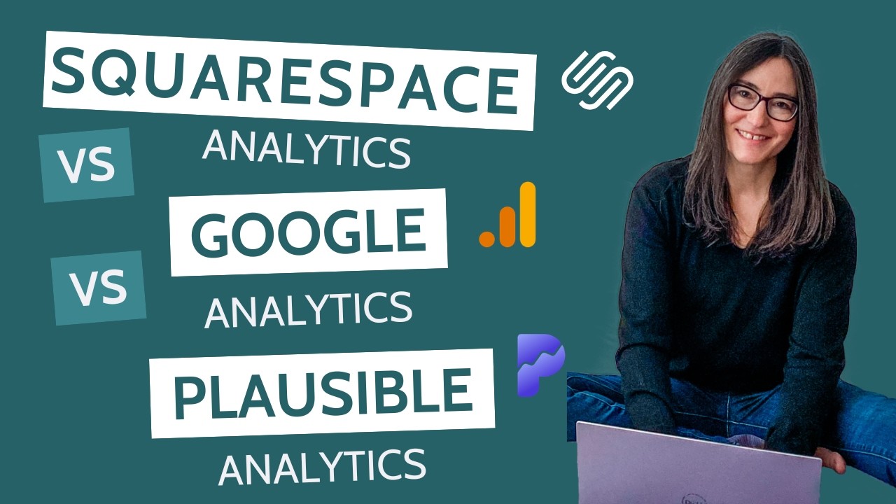 Squarespace Analytics vs Google Analytics vs Plausible Analytics