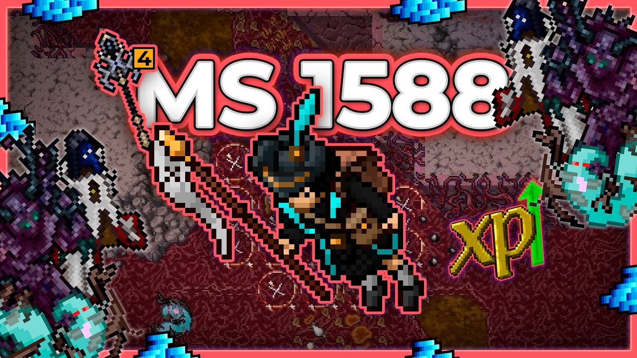 MS 1588 Hunt x4 Rotten Wasteland 14.1kk/h Raw + 49kk(+Bag) Profit - Tibia Hunt [13.17] #tibia