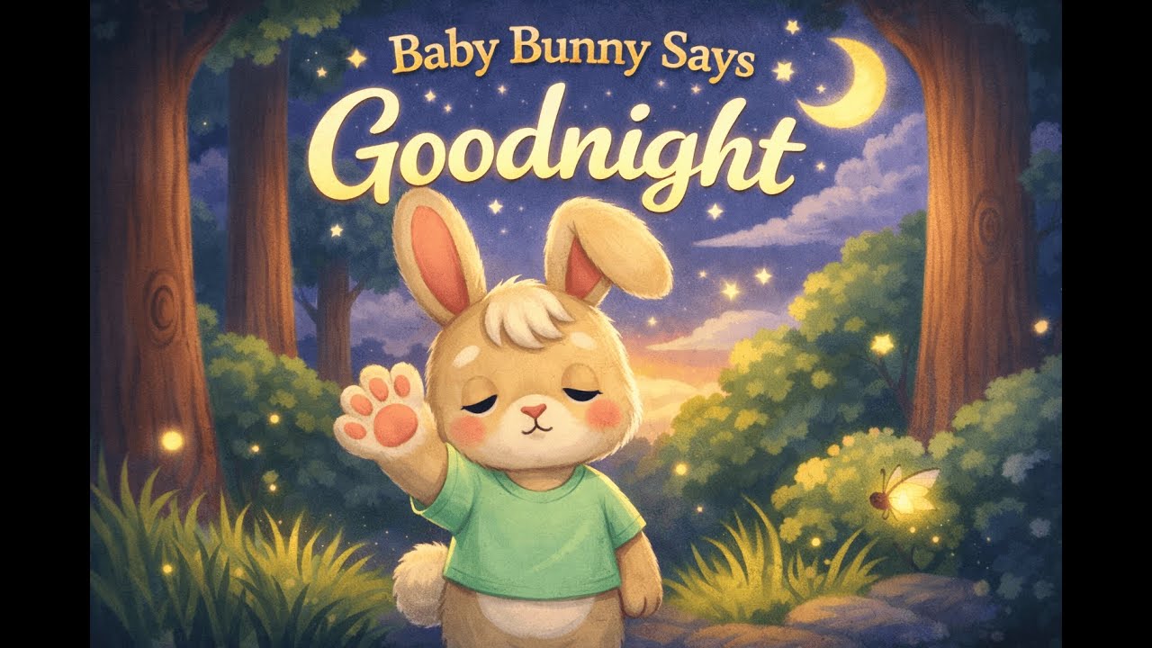 Sleepy Bunny Bedtime Story 🐰 I Gentle Goodnight Story for Kids