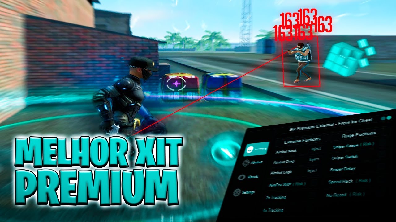 O MELHOR PAINEL XIT GRÁTIS PARA JOGAR APOSTADO 100% ANTI BAN - FREEFIRE ANDROID/IPA 👺
