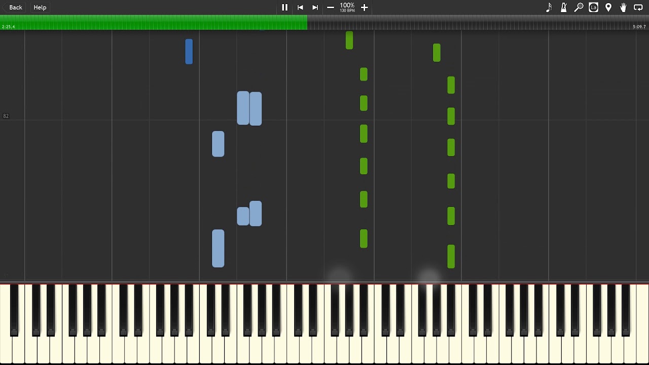 Jean-Michel Blais - Ad Claritatem Domine (Synthesia Tutorial)