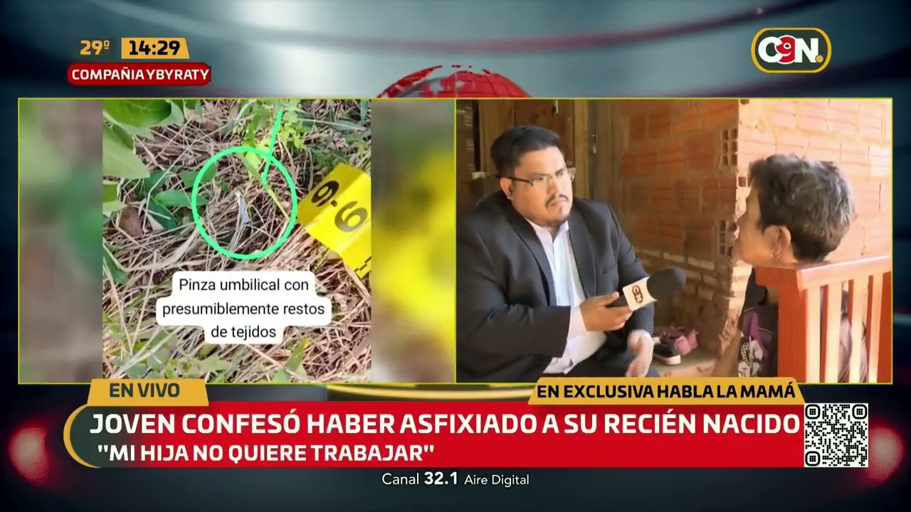 Mujer confesó haber asfixiado a su bebé recién nacido